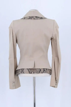 Blazer Dolce & Gabbana Beige en Coton