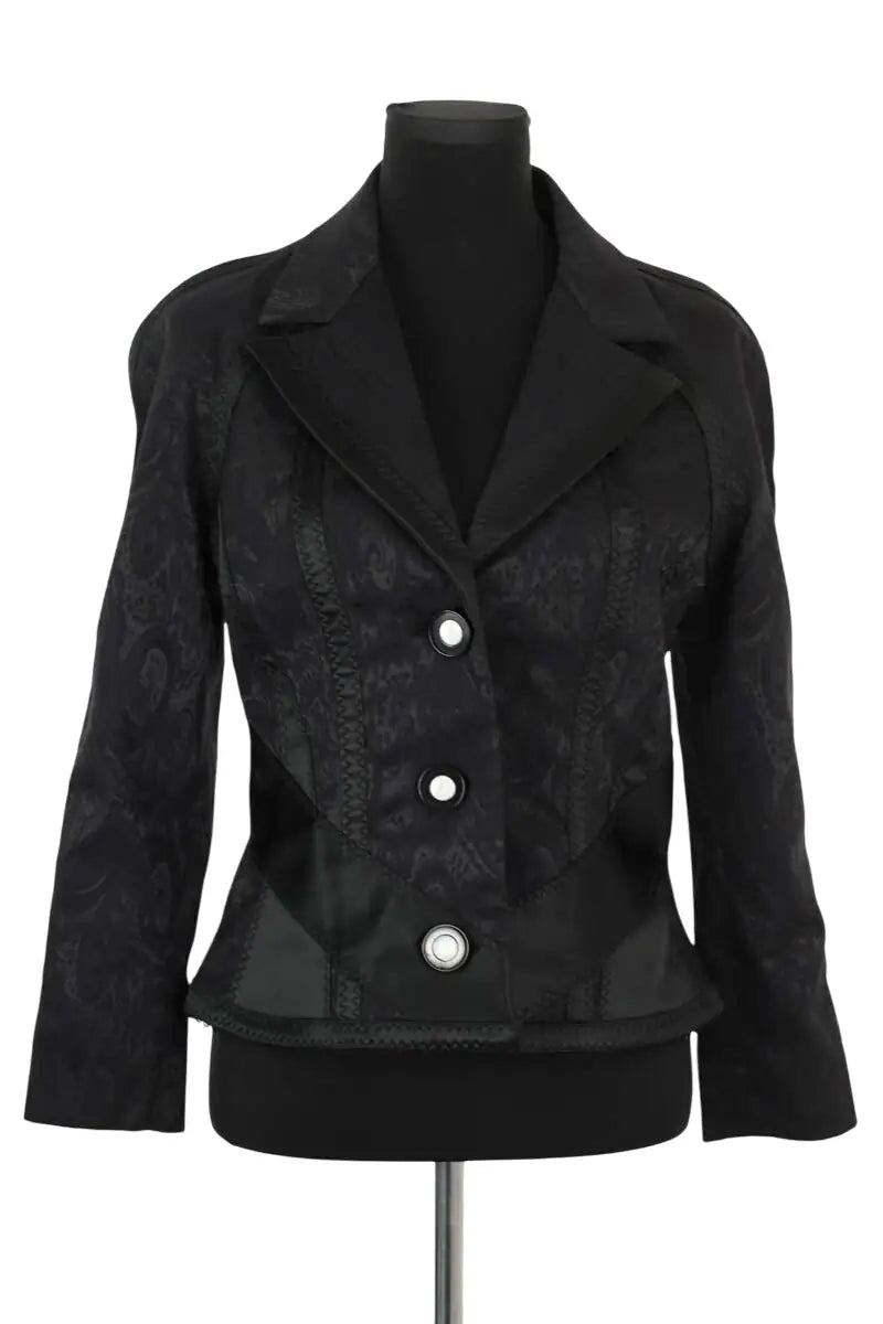 Blazer Dolce & Gabbana Noir en Polyester, taille XL - Seconde Main