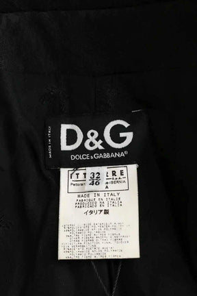 Blazer Dolce & Gabbana Noir en Polyester