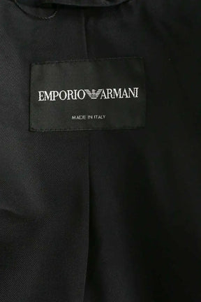 Blazer Emporio Armani Noir en Synthétique