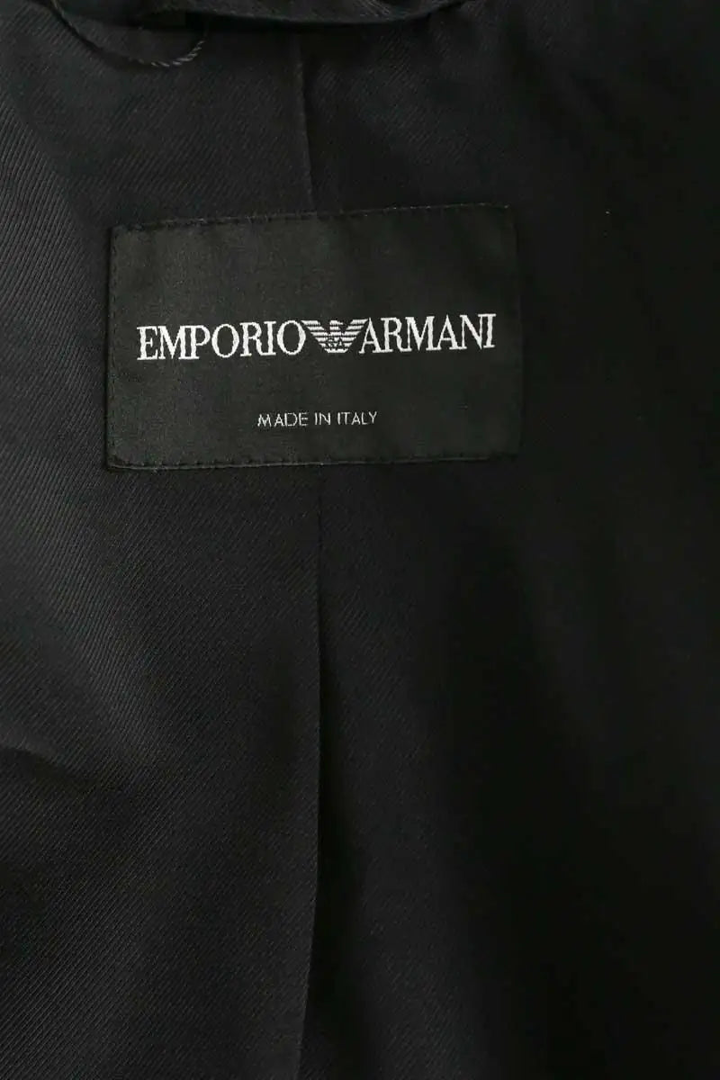 Blazer Emporio Armani Noir en Synthétique