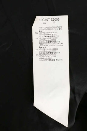 Blazer Emporio Armani Noir en Synthétique