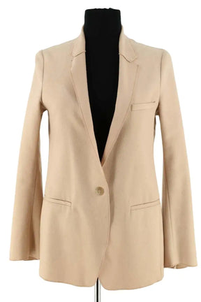 Blazer Forte_Forte Beige en Laine, taille XS - Seconde Main