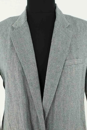 Blazer Forte_Forte Bleu en Lin