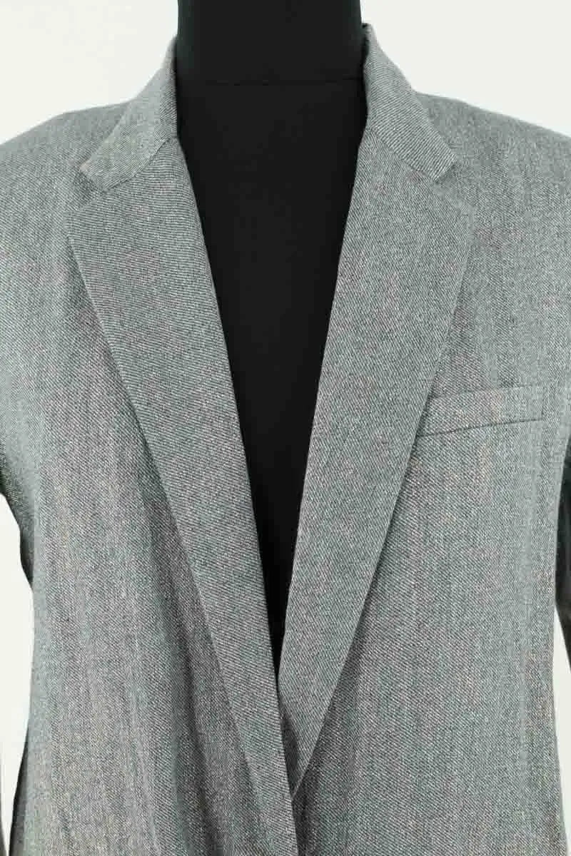 Blazer Forte_Forte Bleu en Lin