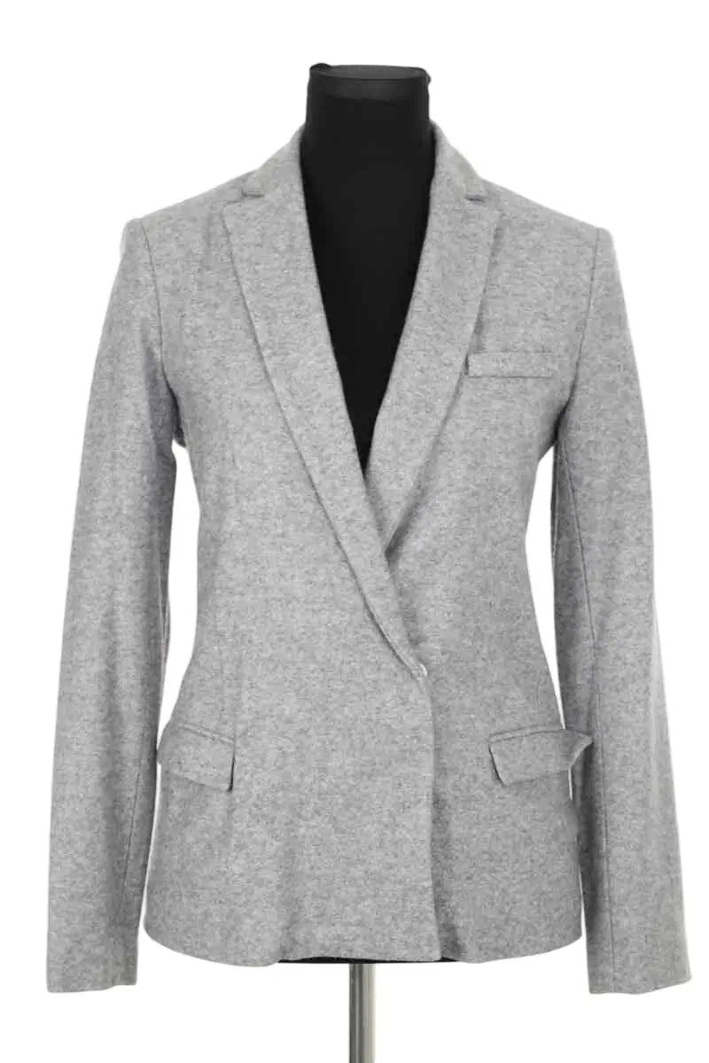 Blazer Forte_Forte Gris en Laine, taille S - Seconde Main