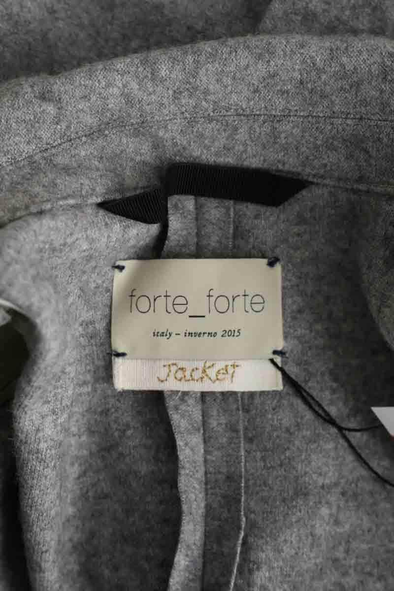 Blazer Forte_Forte Gris en Laine