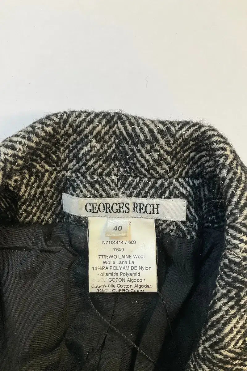 Blazer Georges Rech Anthracite en Laine