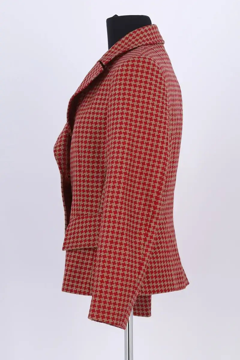 Blazer Georges Rech Rouge en Laine