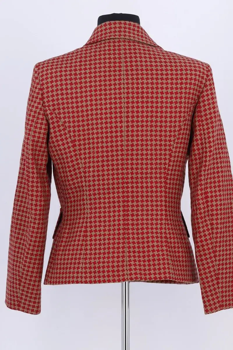 Blazer Georges Rech Rouge en Laine