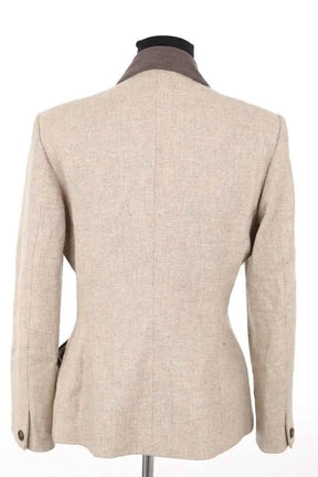 Blazer Gerard Darel Beige en Laine