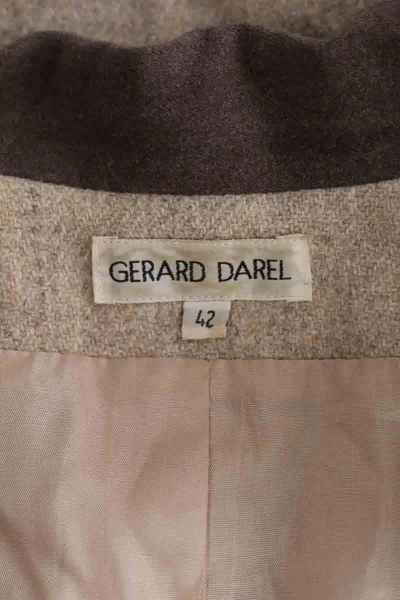 Blazer Gerard Darel Beige en Laine