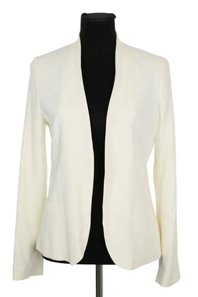 Blazer Gerard Darel Blanc en Viscose, taille L - Seconde Main