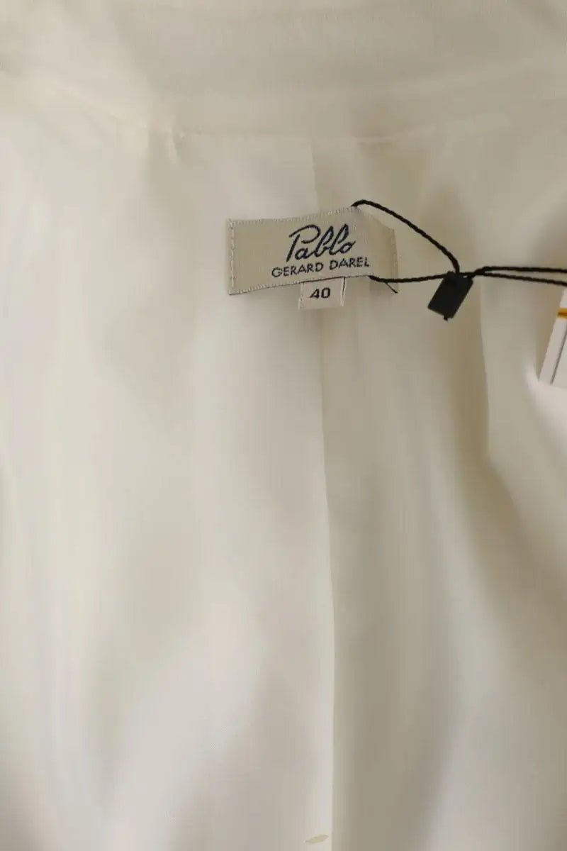 Blazer Gerard Darel Blanc en Viscose