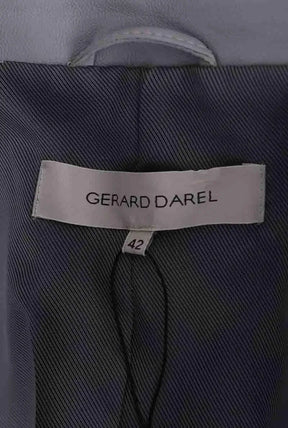Blazer Gerard Darel Gris en Cuir