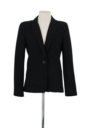 Blazer Gerard Darel Noir en Polyester, taille S - Seconde Main