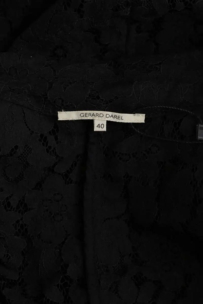Blazer Gerard Darel Noir en Synthétique