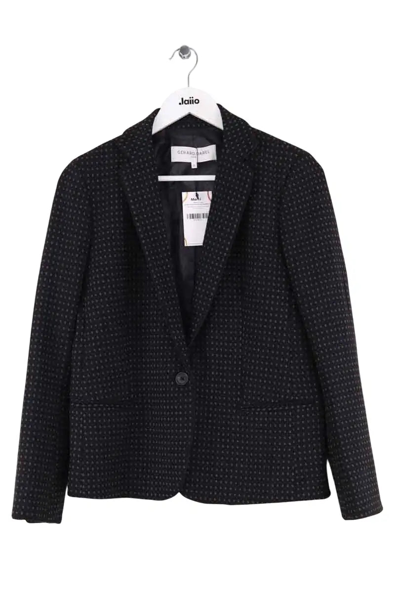 Blazer Gerard Darel Noir en Synthétique, taille M - Seconde Main