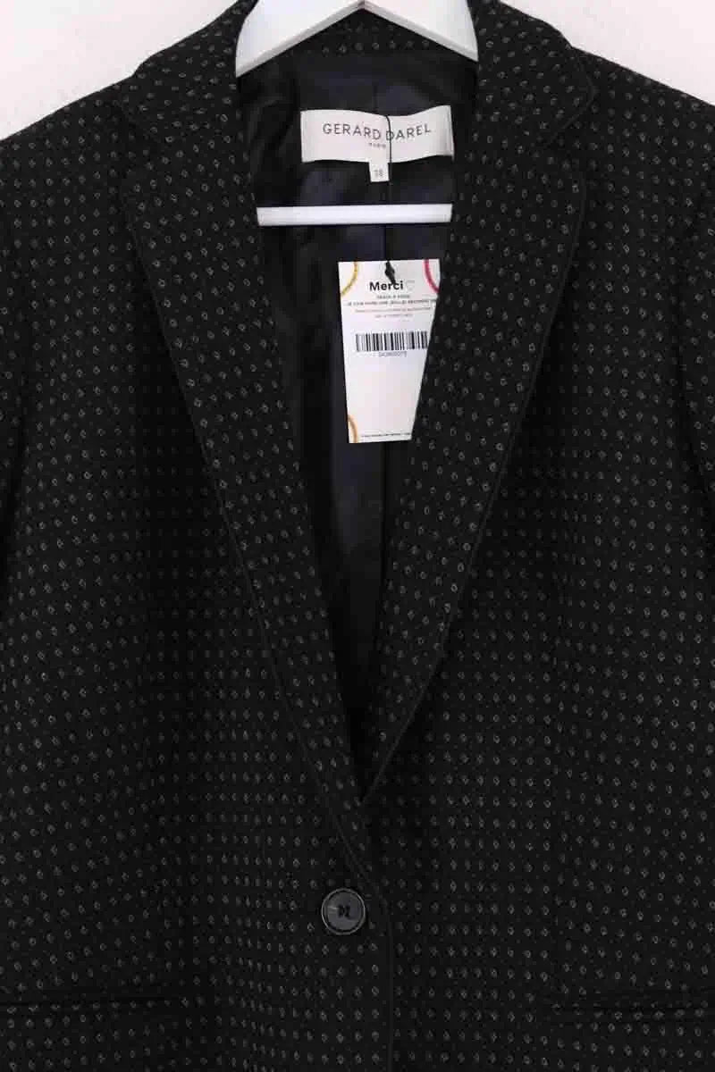 Blazer Gerard Darel Noir en Synthétique