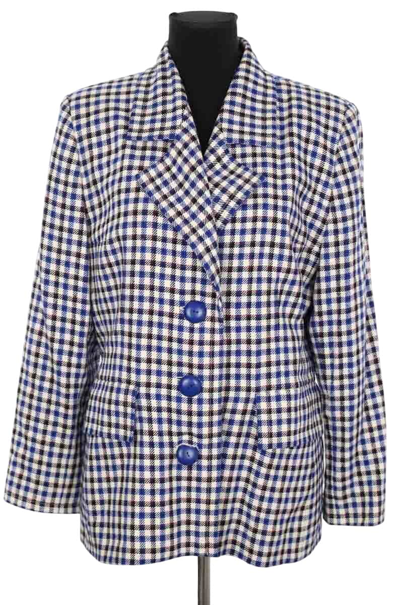 Blazer Givenchy Bleu en Laine, taille XL - Seconde Main