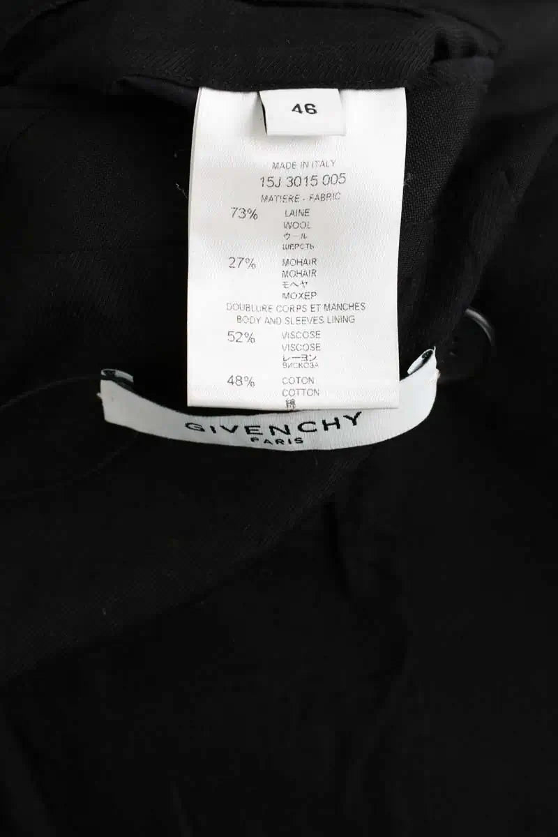 Blazer Givenchy Noir en Laine