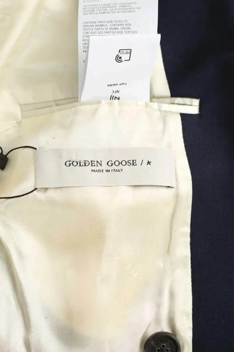 Blazer Golden Goose Marine en Coton