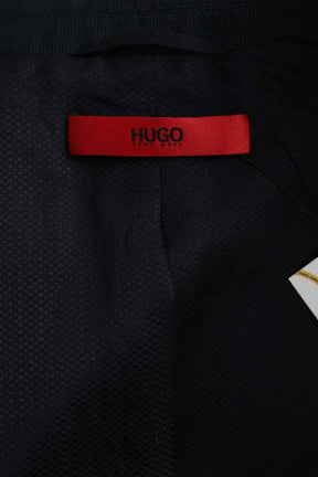 Blazer Hugo Boss Marine en Coton