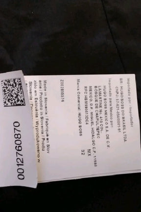 Blazer Hugo Boss Noir en Laine