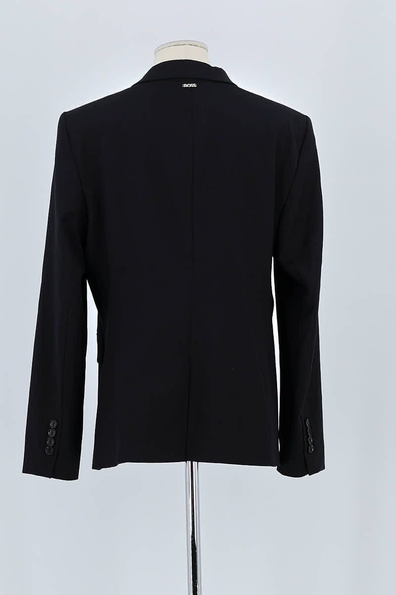 Blazer Hugo Boss Noir en Laine