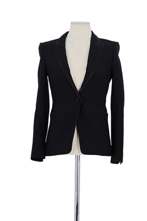 Blazer Hugo Boss Noir en Polyester, taille XS - Seconde Main