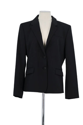 Blazer Hugo Boss Noir en Polyester, taille XXL - Seconde Main