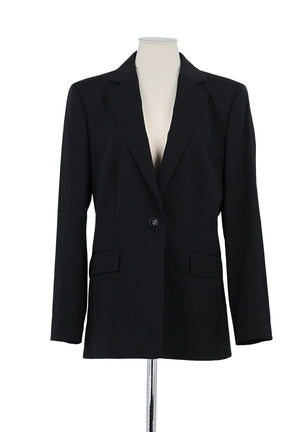 Blazer Hugo Boss Noir en Polyester, taille XXL - Seconde Main