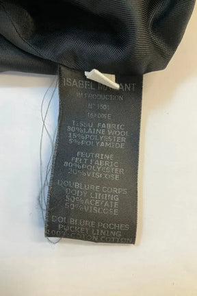 Blazer Isabel Marant Étoile Anthracite en Laine