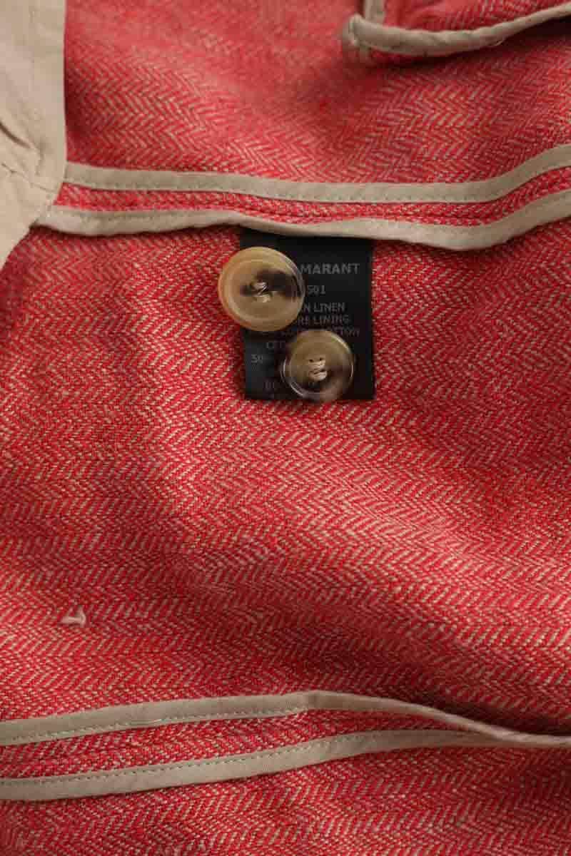Blazer Isabel Marant Rouge en Coton