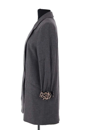 Blazer Jeanne Vouland Gris en Synthétique