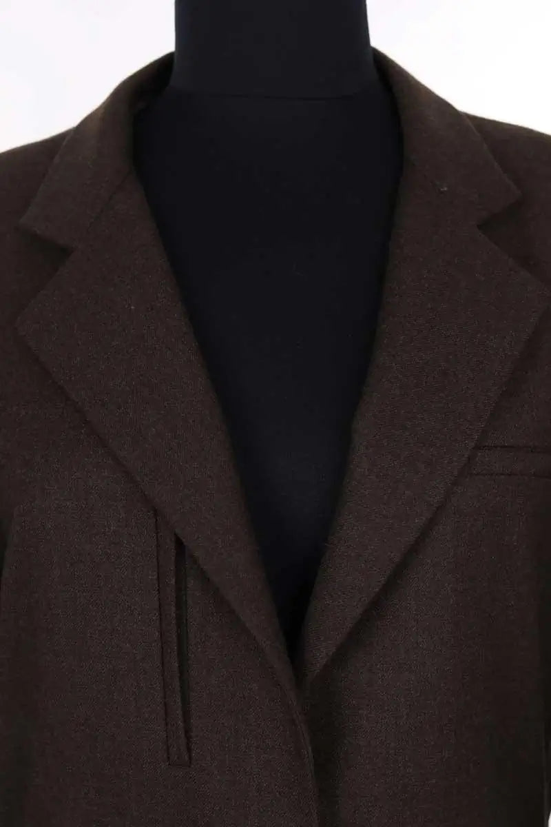 Blazer Joseph Marron en Laine