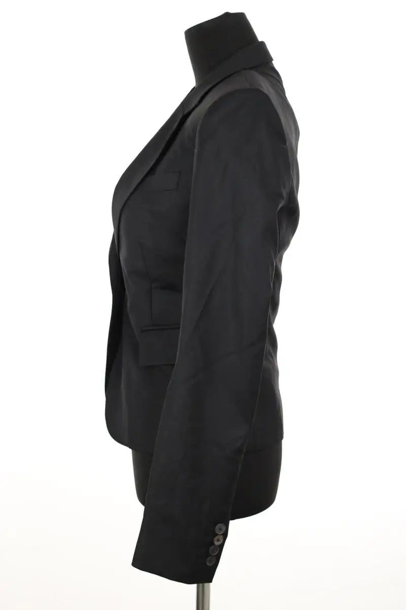 Blazer Joseph Noir en Laine