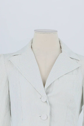 Blazer Kenzo Blanc en Coton