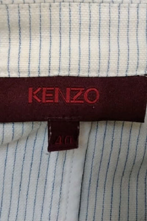 Blazer Kenzo Blanc en Coton
