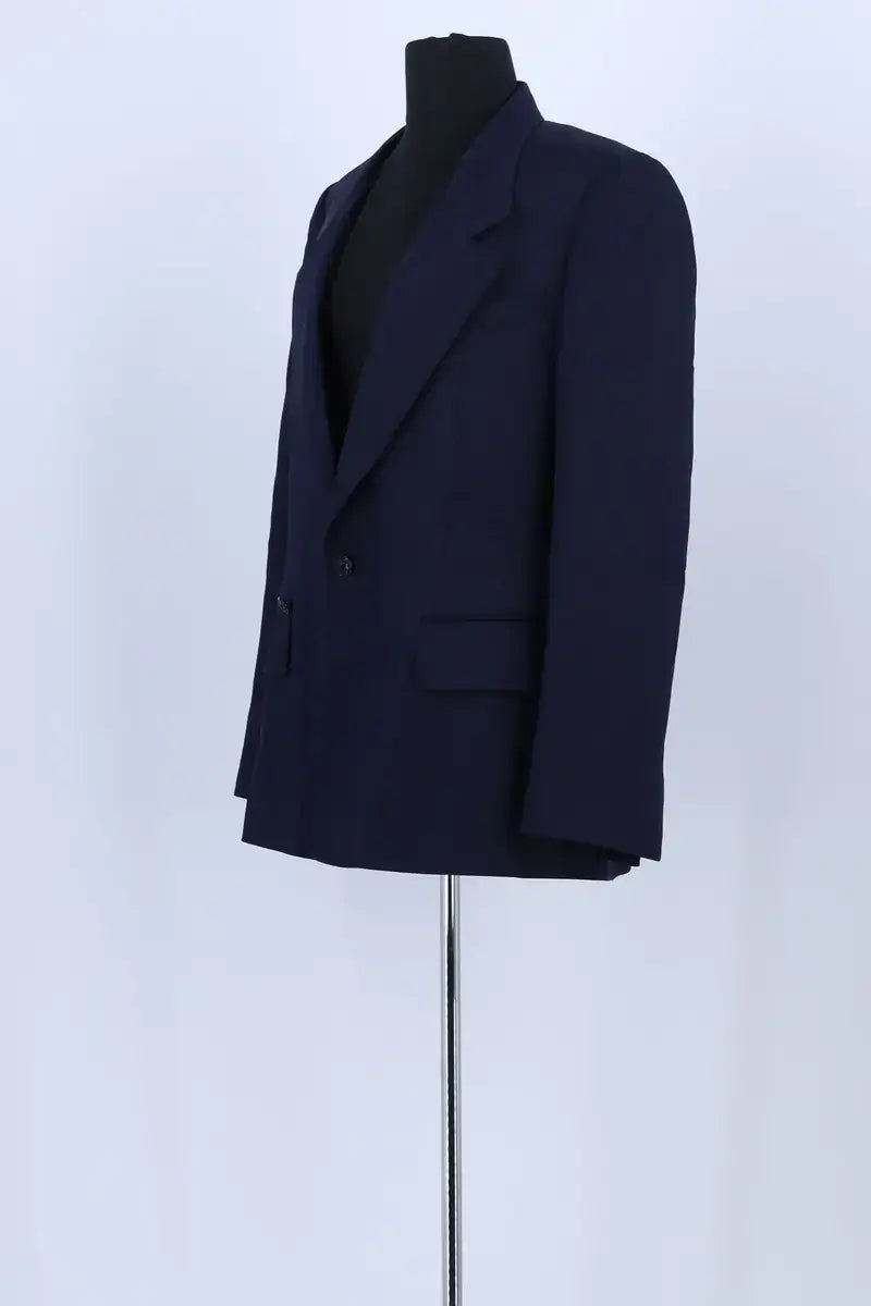 Blazer Louis Vuitton Bleu en Viscose