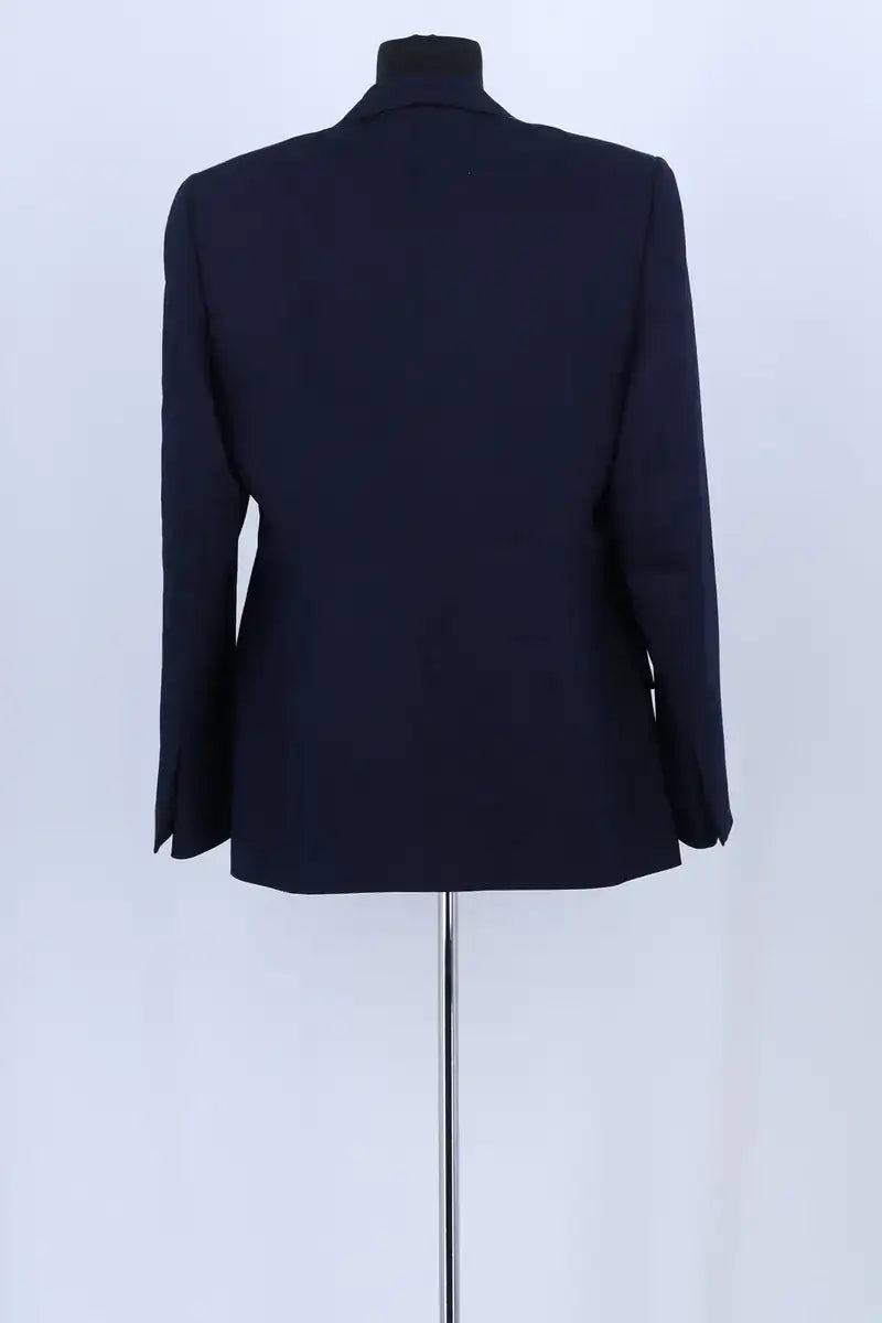 Blazer Louis Vuitton Bleu en Viscose