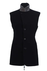 Blazer Louis Vuitton Noir en Lin, taille S - Seconde Main