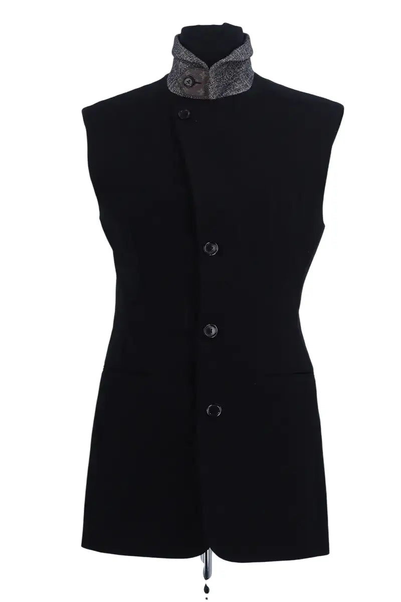 Blazer Louis Vuitton Noir en Lin, taille S - Seconde Main