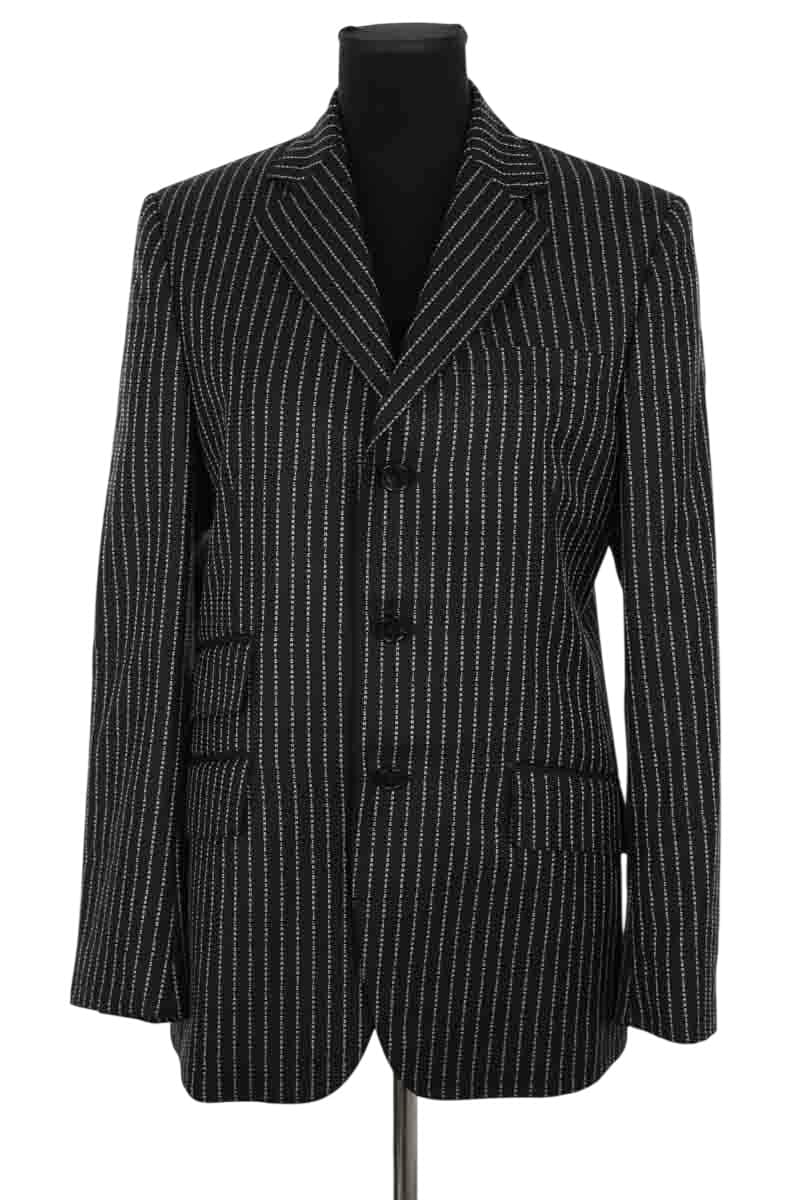Blazer Maison Martin Margiela Noir en Laine, taille S - Seconde Main