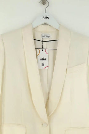 Blazer Maison Sarah Lavoine Ecru en Synthétique