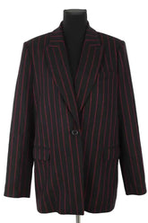 Blazer Maison Sarah Lavoine Noir en Laine, taille M - Seconde Main