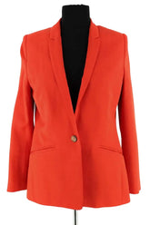 Blazer Maison Sarah Lavoine Rouge en Synthétique, taille XS - Seconde Main