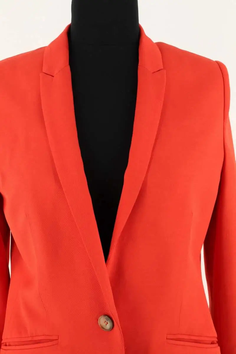 Blazer Maison Sarah Lavoine Rouge en Synthétique
