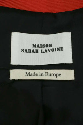 Blazer Maison Sarah Lavoine Rouge en Synthétique