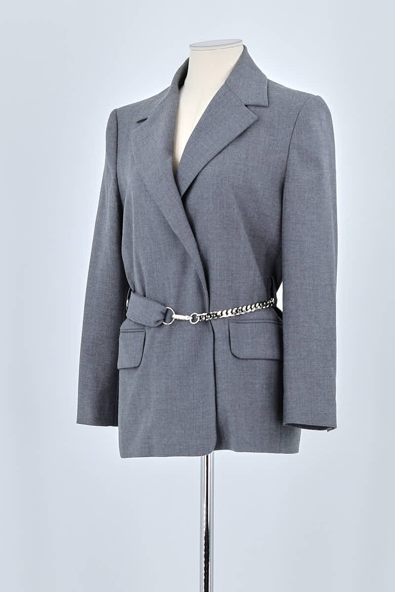 Blazer Maje Gris en Viscose